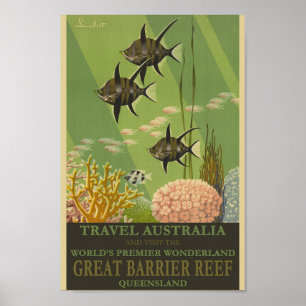 Póster Viajes de Australia