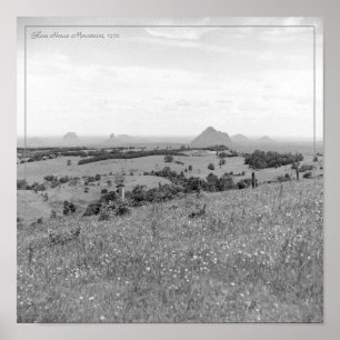 Póster Viajes de Australia de los años 70