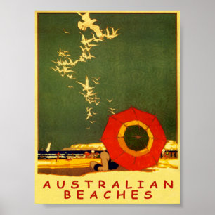Póster Viajes de cosecha de Australia