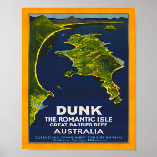 Póster Viajes de cosecha de Dunk Australia