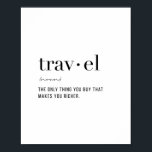 Póster Viajes de definición<br><div class="desc">Viajes de definición</div>