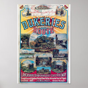 Póster Viajes de época