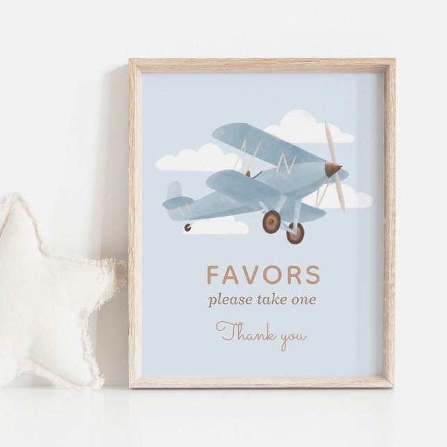 Póster Viajes de época Baby Shower favorece al Rótulo (Subido por el creador)