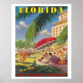 Póster Viajes de Florida