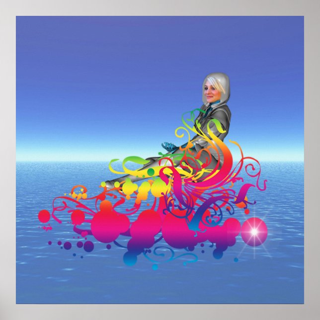 Póster Viajes de la nueva edad (Frente)