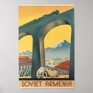 Póster Viajes de la vieja Armenia