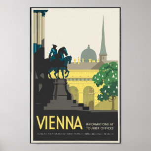 Póster Viajes de Viena
