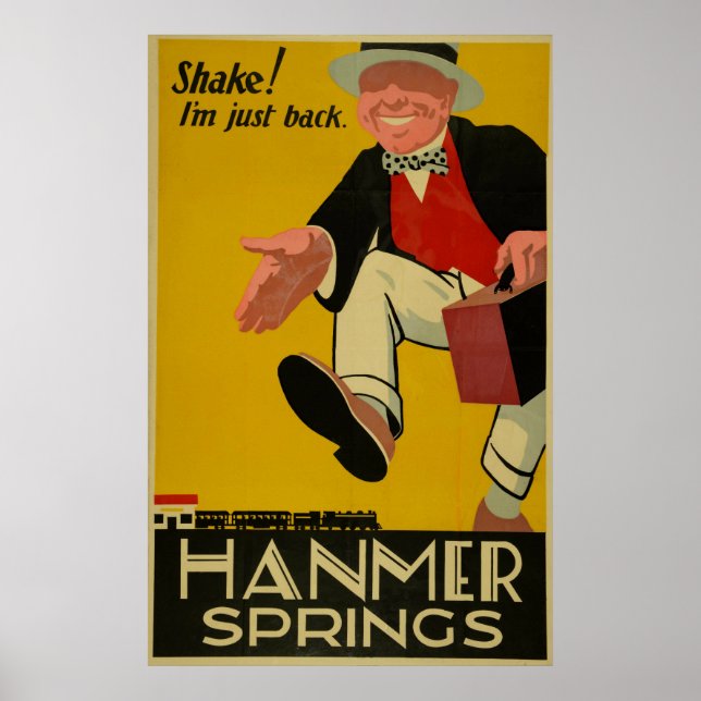 Póster Viajes en Nueva Zelanda (Frente)