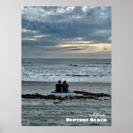 Póster Viajes | Florida - Neptune Beach Sunrise