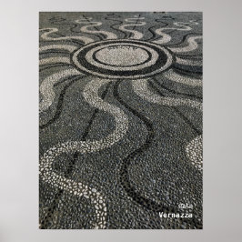 Póster Viajes | Italia - Vernazza, mezquita Cinque Terre