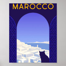 *~* Viajes Marocco Marruecos Ventana de gato Azul