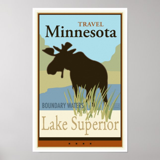 Póster Viajes Minnesota II (Frente)