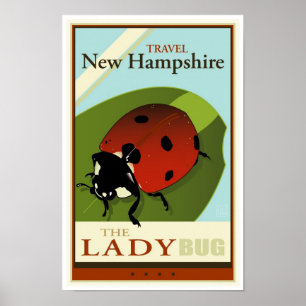 Póster Viajes New Hampshire