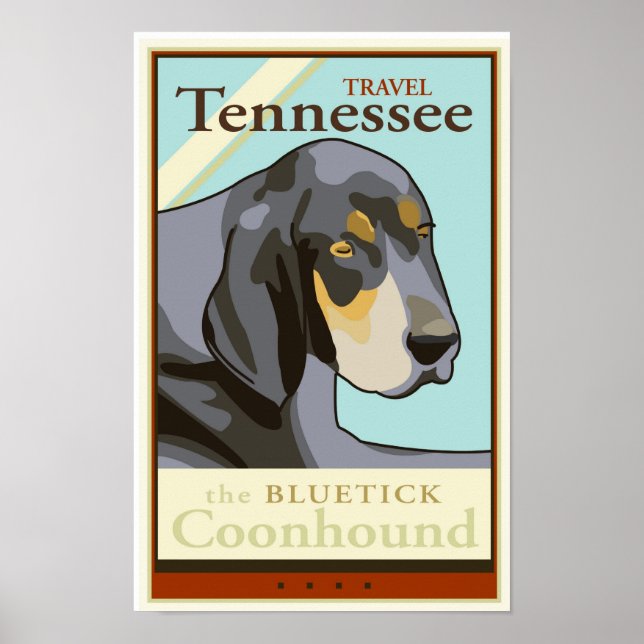 Póster Viajes Tennessee (Frente)