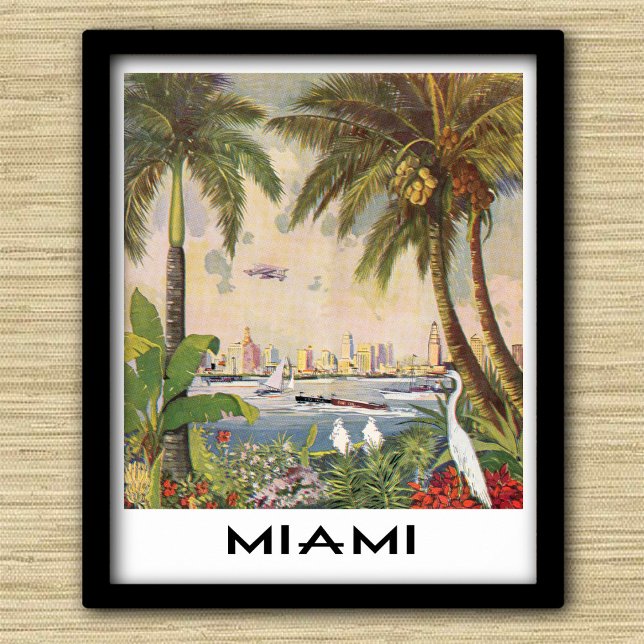 Póster Viajes y turismo de Miami Florida (Subido por el creador)