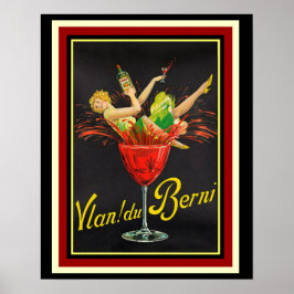 Póster Vian! du Berni-Cappiello Ad Poster 16 x 20