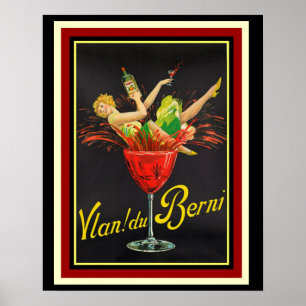 Póster Vian! du Berni-Cappiello Ad Poster 16 x 20