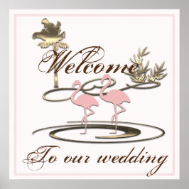 Póster Vibe de temporada de vacaciones de oro