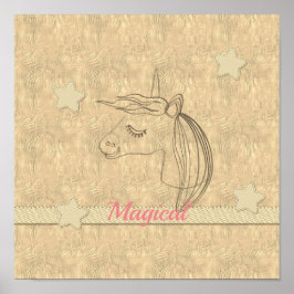 Póster Vibe de temporada de vacaciones de oro