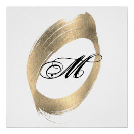 Póster Vibe de temporada de vacaciones de oro