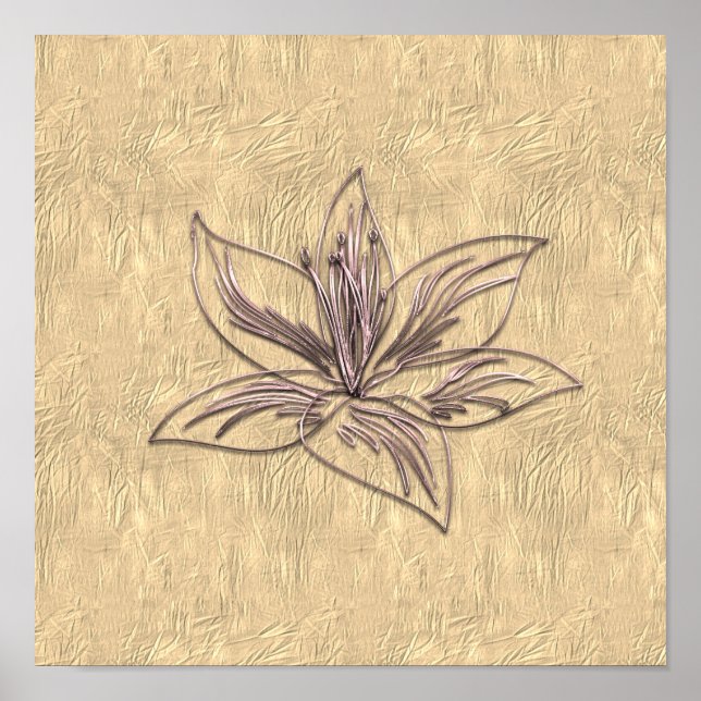 Póster Vibe de vacaciones de oro (Frente)