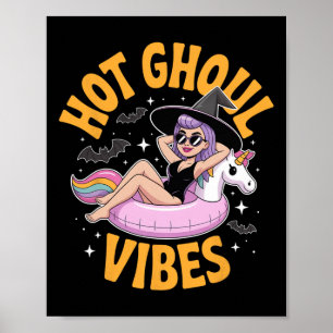Póster Vibes de gota caliente Vac vestuario de verano de
