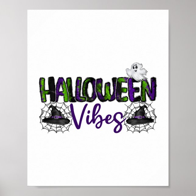 Póster Vibes de Halloween (Frente)