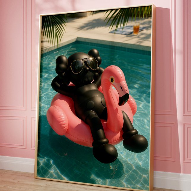 Póster Vibes de Piscina de Lujo | Flamenco de Vera (Subido por el creador)