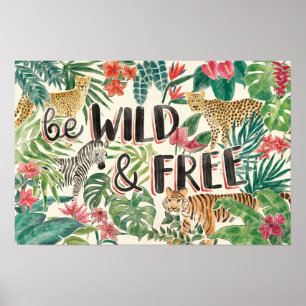 Póster Vibes de selva
