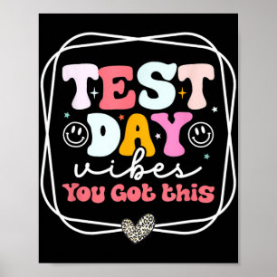 Póster Vibes del día que tienes este testimonio del profe