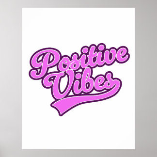 Póster Vibes positivas