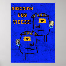 ¡VIBEZZ Poster de EQ NIGERIANA 3D!