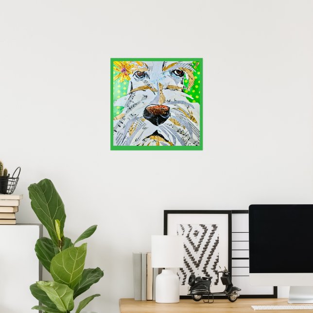 Póster Vibra Wheaton Scottie  (Oficina en casa)
