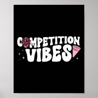 Póster Vibraciones de Competencia Grita Día de Competició