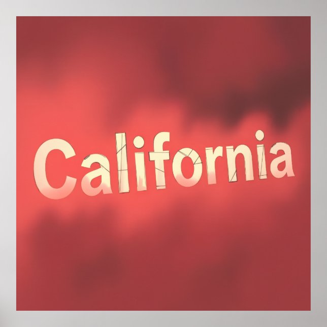 Póster Vibraciones de Sueño Californiano (Frente)