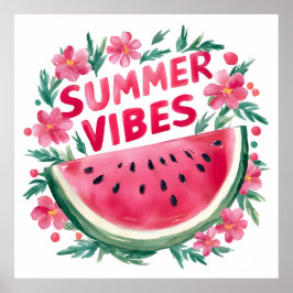 Póster Vibraciones de Verano