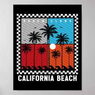 Póster Vibraciones de Verano, Ola de Puestas de Sol, Para