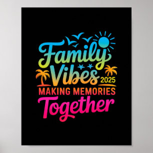 Póster Vibraciones Familiares 2025 Reunión Familiar de Va