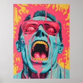 Póster vibraciones fiestas: el espíritu del rock