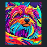 Póster Vibrant Yorkie Pop Art<br><div class="desc">Un fascinante retrato de arte pop de un Territorio de Yorkshire en una ráfaga de colores vibrantes. Perfecto para los amantes del perro y del arte (Este diseño hecho con IA). ¡Haga el pedido hoy y acepte la alegría de ir de compras!</div>