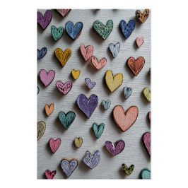 Póster vibrante del Día de San Valentín – Diseño d