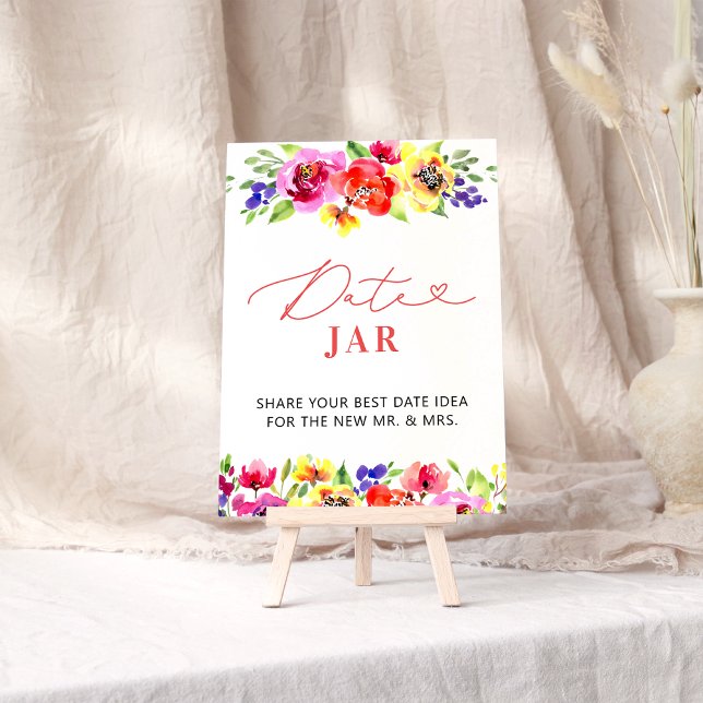 Póster Vibrante fiesta floral Jar Bridal (Subido por el creador)
