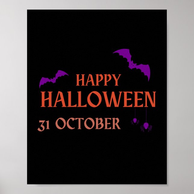 Póster Vibrante Halloween Cheer Wall Art (Frente)