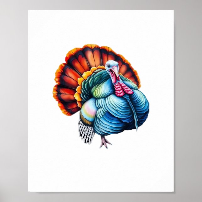 Póster Vibrante Orgullo turco Art Classic camiseta (Frente)