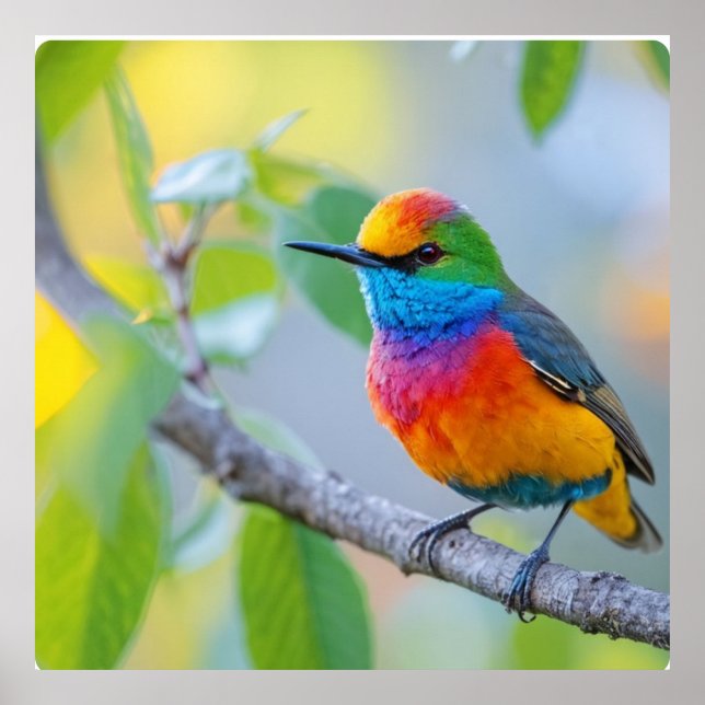 Póster Vibrante Poster Perfecto De Sparrow (Frente)