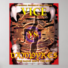 Póster Vice oficial vs. Vampyres