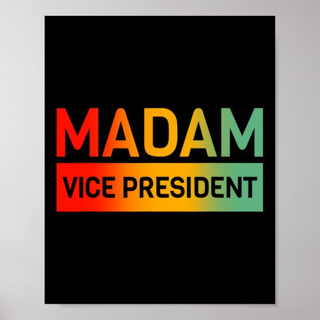 Póster Vicepresidente 2020 Kamala Harris (Frente)