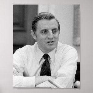 Póster Vicepresidente Walter Mondale - 1977
