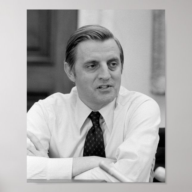 Póster Vicepresidente Walter Mondale - 1977 (Frente)