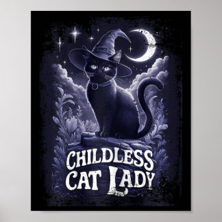 Póster Víctimas de gatos sin hijos